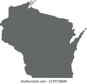 1,542 Wisconsin county map Images, Stock Photos & Vectors | Shutterstock