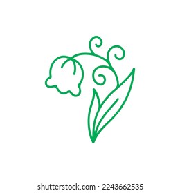 vector illustration of withered rose flower