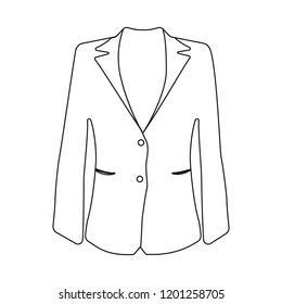 Vector illustration of woman and clothing sign. Set of woman and wear stock symbol for web.