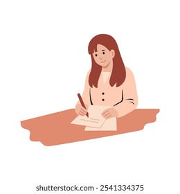 Eine Vektorgrafik von Frauen, die an einem kreativen Projekt arbeiten