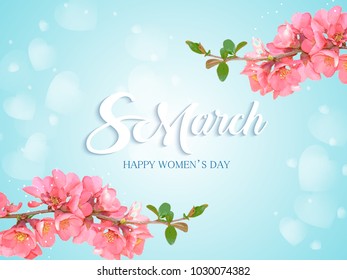 Vector illustration for women day 8 march