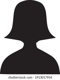 vector illustration of a women logo icon