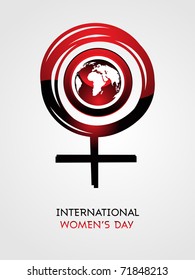 vector illustration for women's day celebration