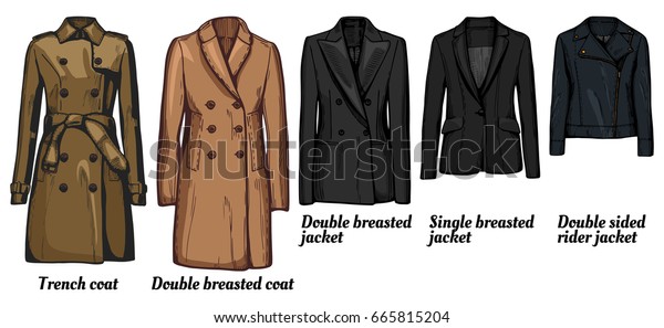 single breasted vs double breasted coat