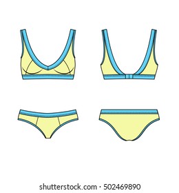 Download 17+ Womens Sports Bra Mockup Back Half Side View Images ...