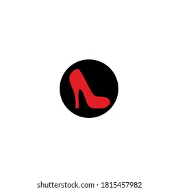 ilustración vectorial de un zapato de mujer