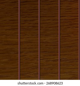 Vector illustration of wood  board plank background