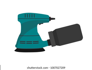 Vector illustration. Wood Grinder