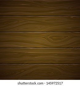 Vector Illustration of a Wooden Background