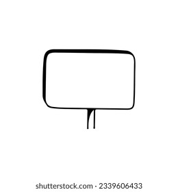 vector illustration of a wooden plank
