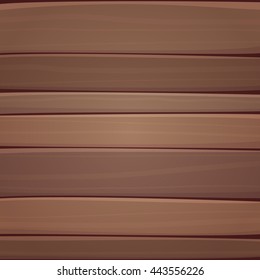 Vector illustration of the wooden surface with planks.