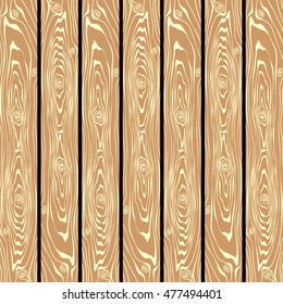 Vector illustration of wooden vertical boards texture