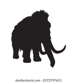 Vector Illustration of Woolly Mammoth