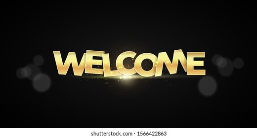 21,452 Gold welcome Images, Stock Photos & Vectors | Shutterstock