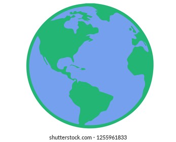 Vector illustration of the world.