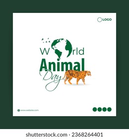 Cartel del Día Mundial de los Animales