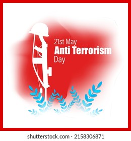 vector illustration for world anti terrorism day