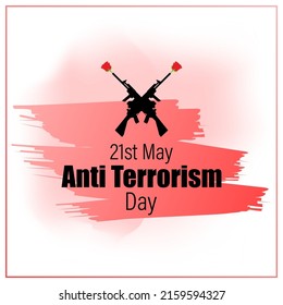 Vector Illustration For World Anti Terrorism Day