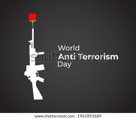 vector illustration for world anti terrorism day