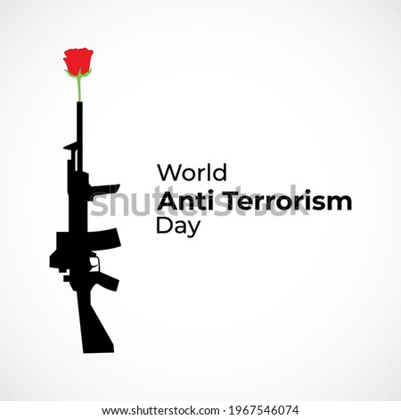 vector illustration for world anti terrorism day