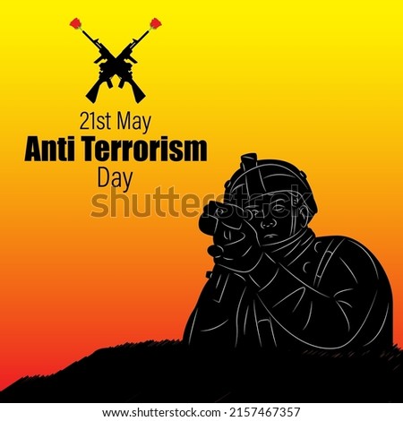 vector illustration for world anti terrorism day
