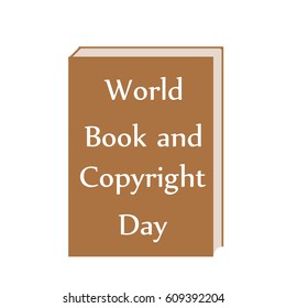 Vector Illustration for World Book and Copyright Day. 