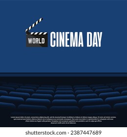 Vector illustration of World Cinema Day