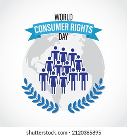 Vector illustration for World Consumer rights Day