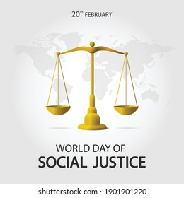 Vector Illustration of World Day of Social Justice
