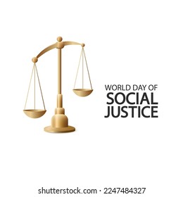 Vector Illustration of World Day of Social Justice
