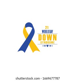 Vektorillustration-Illustration zum Weltdown-Syndrom-Tag
