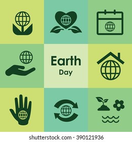 vector illustration / world earth day
