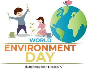 vector illustration for world environment day