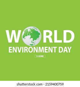 Vector illustration of a World Environment Day.