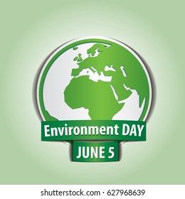 Vector illustration of a World Environment Day.