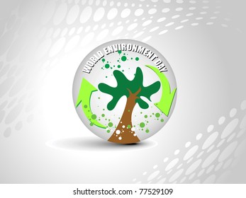 vector illustration for world environment day celebration