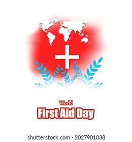 Vector Illustration For World First Aid Day 
