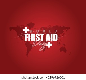 Vector illustration for World First Aid Day