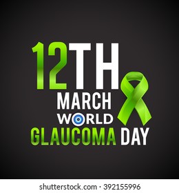 Vector Illustration of World Glaucoma Day.