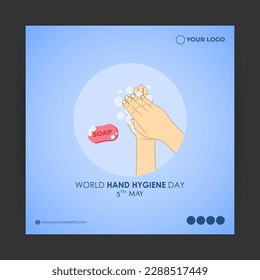 vector illustration for world hand hygienic day 