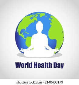 Vector illustration for world health day