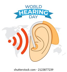 Ilustración de vectores para el Día Mundial de la Audiencia