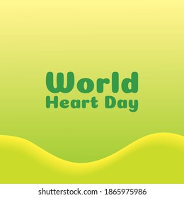 Vector Illustration of World Heart Day observed on 29 September