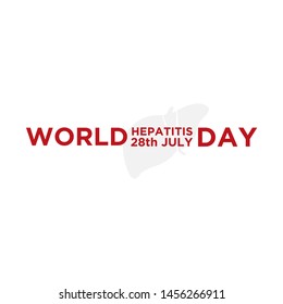 vector illustration world  hepatitis day 