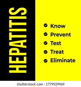 Ilustración vectorial del Día Mundial de la Hepatitis con fin del concepto de millones desaparecidos. 