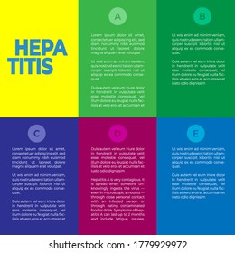 Ilustración vectorial del Día Mundial de la Hepatitis con fin del concepto de millones desaparecidos. 