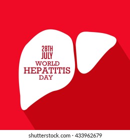 Vector illustration of World Hepatitis Day.