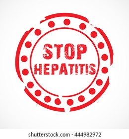 Vector illustration of world hepatitis day.