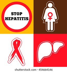 Vector illustration of World Hepatitis Day.