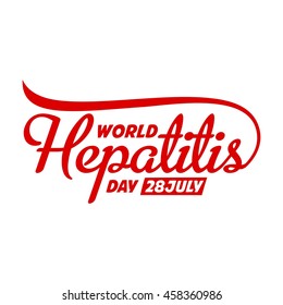 vector illustration of world hepatitis day. 